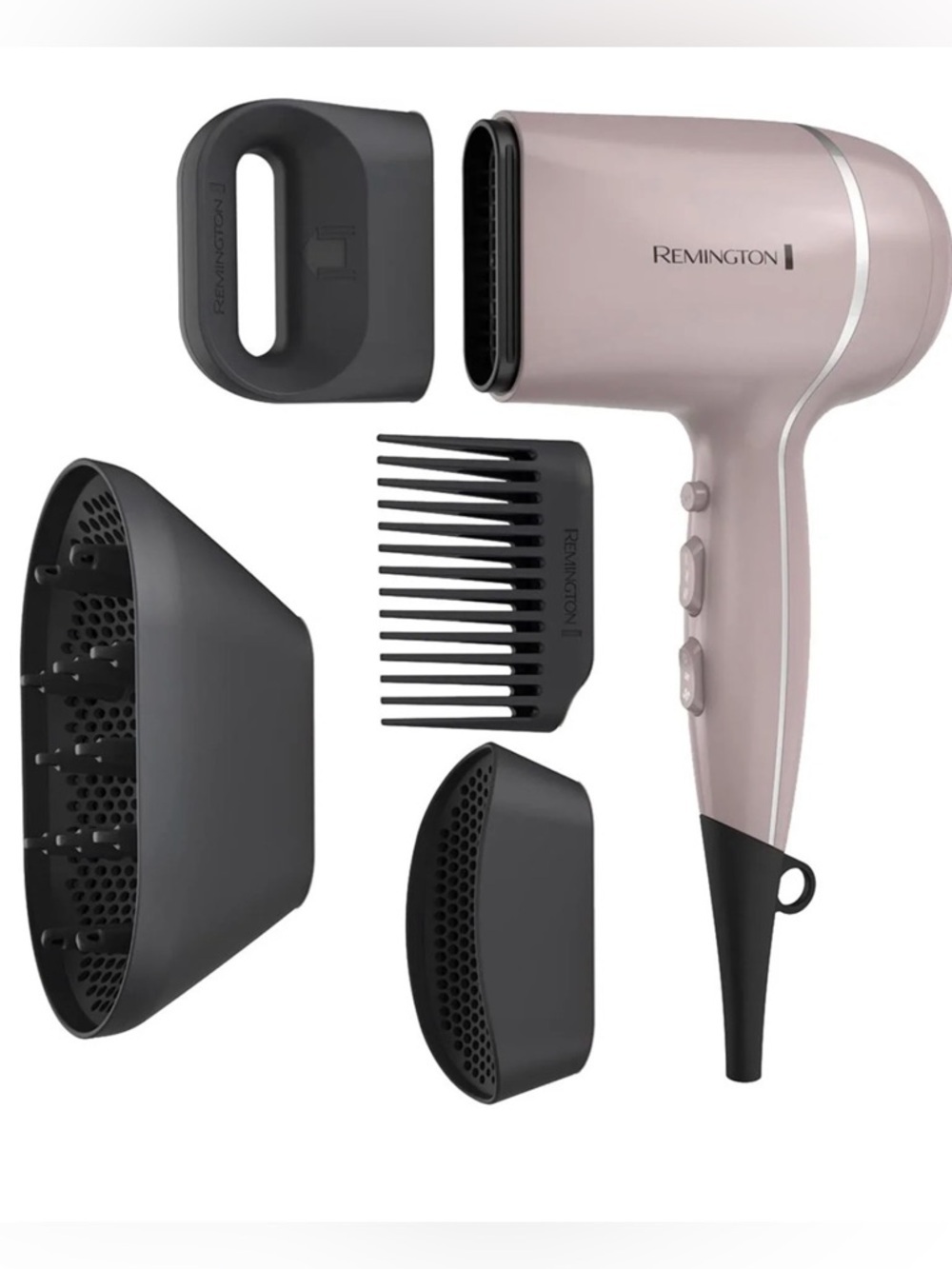 Remington Wet2Style Hair Dryer 1875W Ceramic Ionic with Attachments NEW - Picture 4 of 10